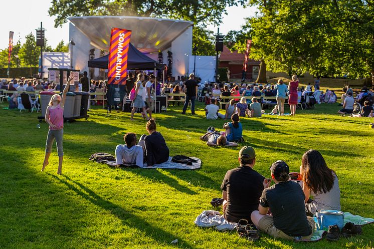 Sommarlund i Stadsparken