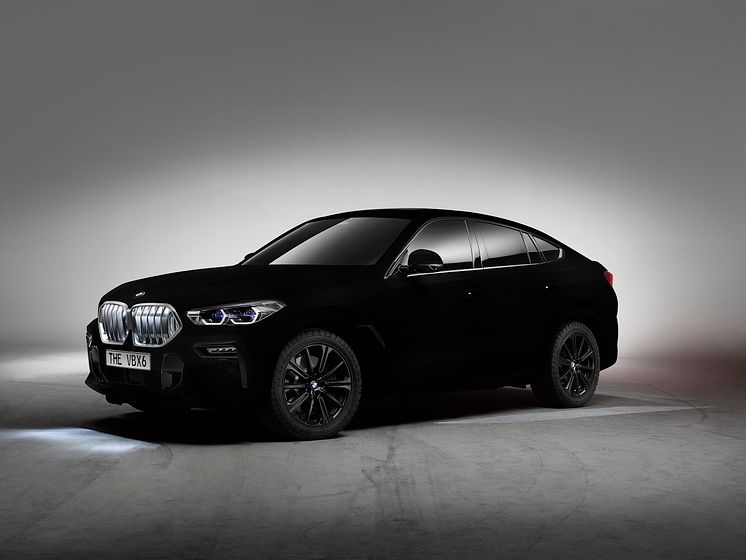 BMW Vantablack X6