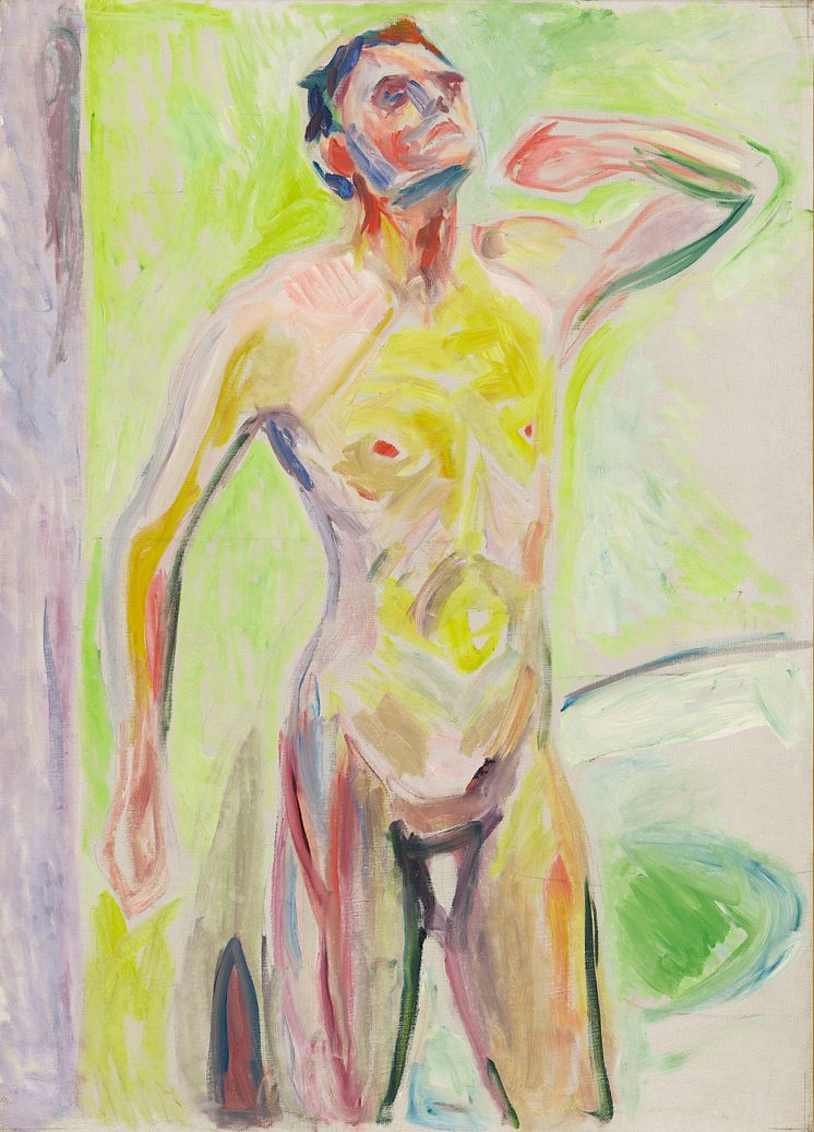  Edvard Munch: Mannlig akt / Male Nude (1915)