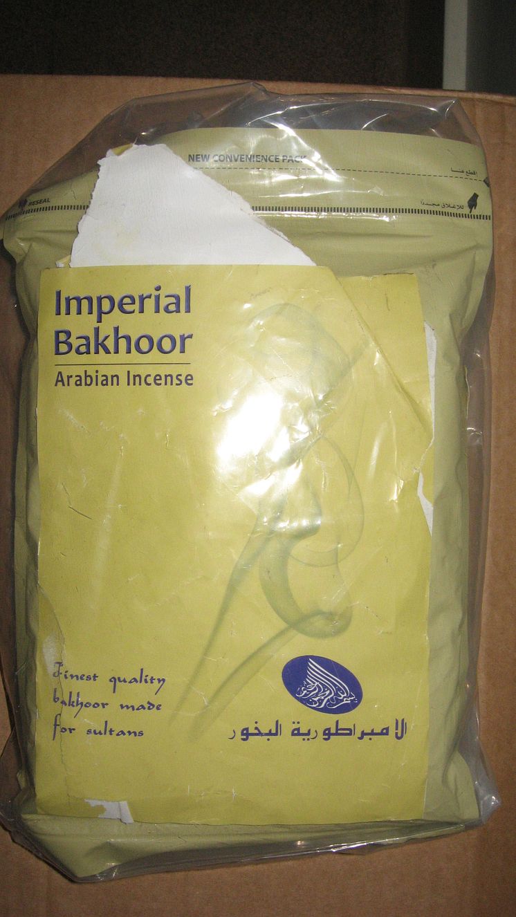 Op Tapestry - incense fake packaging