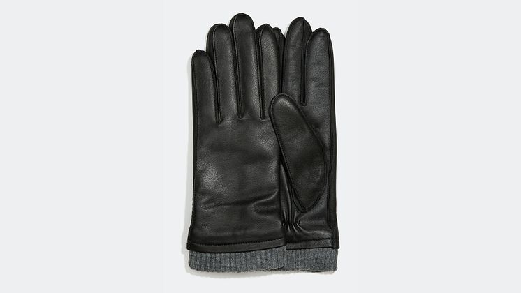 Touchscreen leather gloves - 39.99 €