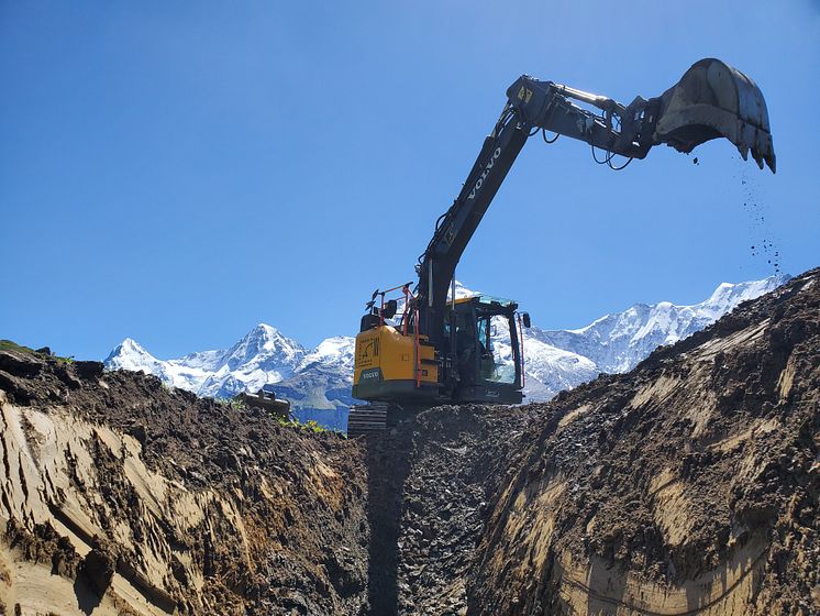 Bau Wasserversorgung Birg Schilthorn