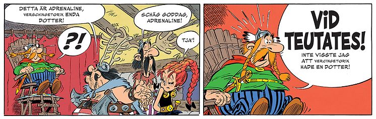 Serierutor från Asterix nr 38 – Vercingetorix dotter