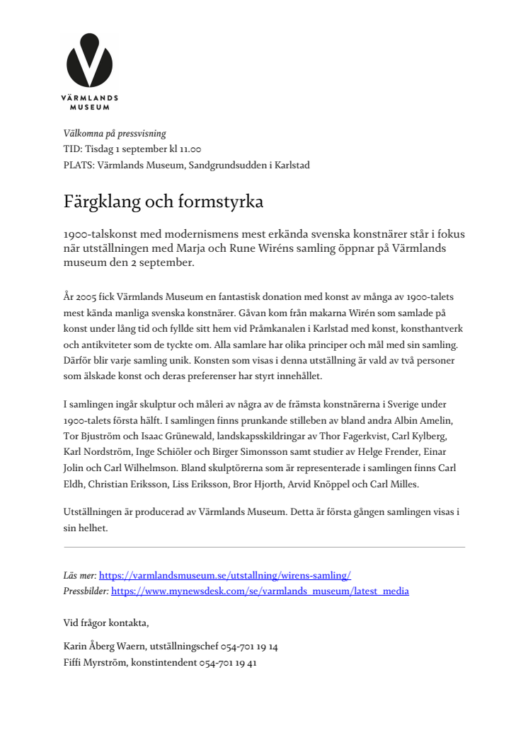 Färgklang och formstyrka