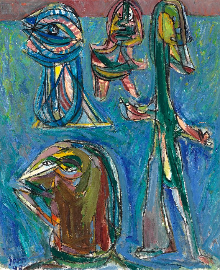 Asger Jorn- %22Together but not content%22