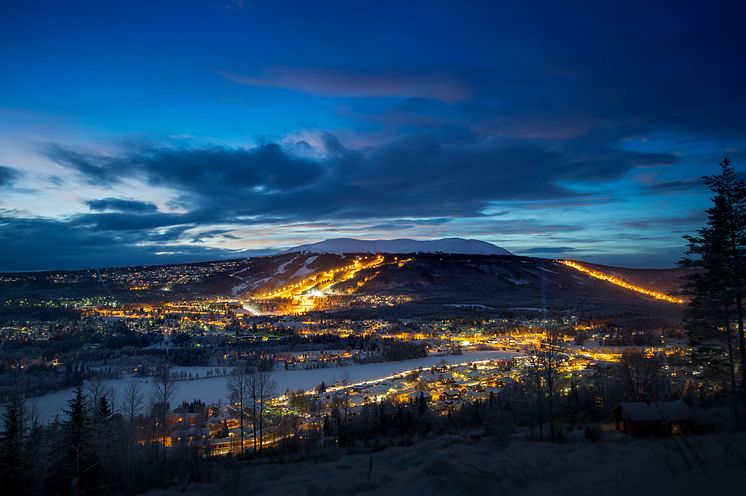 Trysilfjellet viser seg fra sin beste side