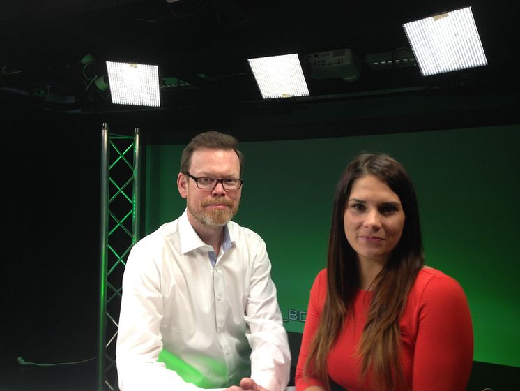 Mattias Elander Forsgren och Rosanna Bhanji, Aktuellt om Hus.