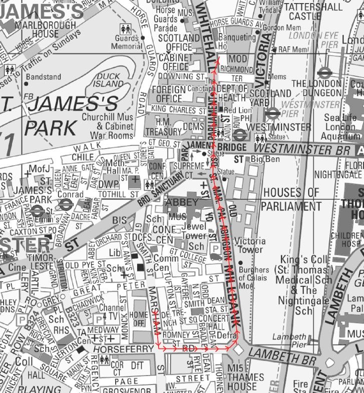 Al Quds Day route map