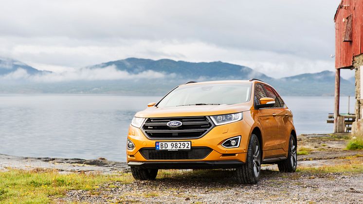 Ford-lansering av nye Edge og Ranger i Molde