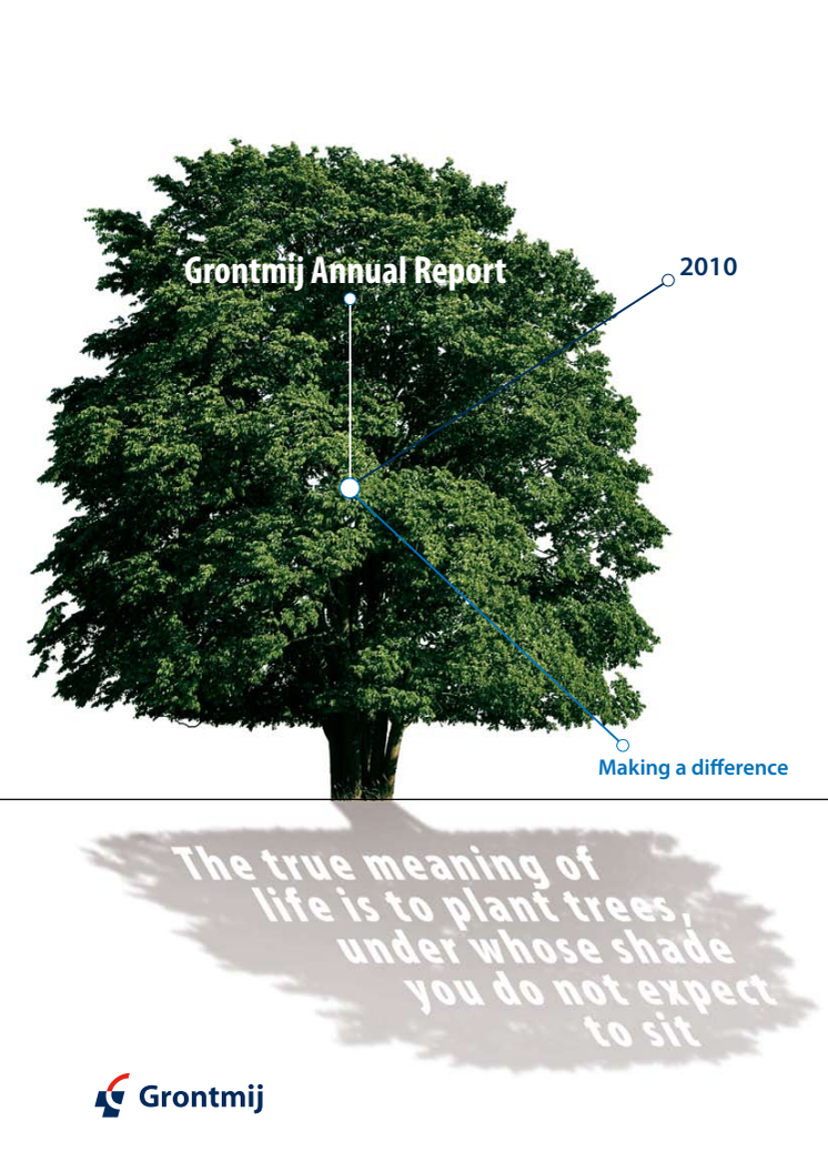 Grontmijkoncernens Årsrapport 2010