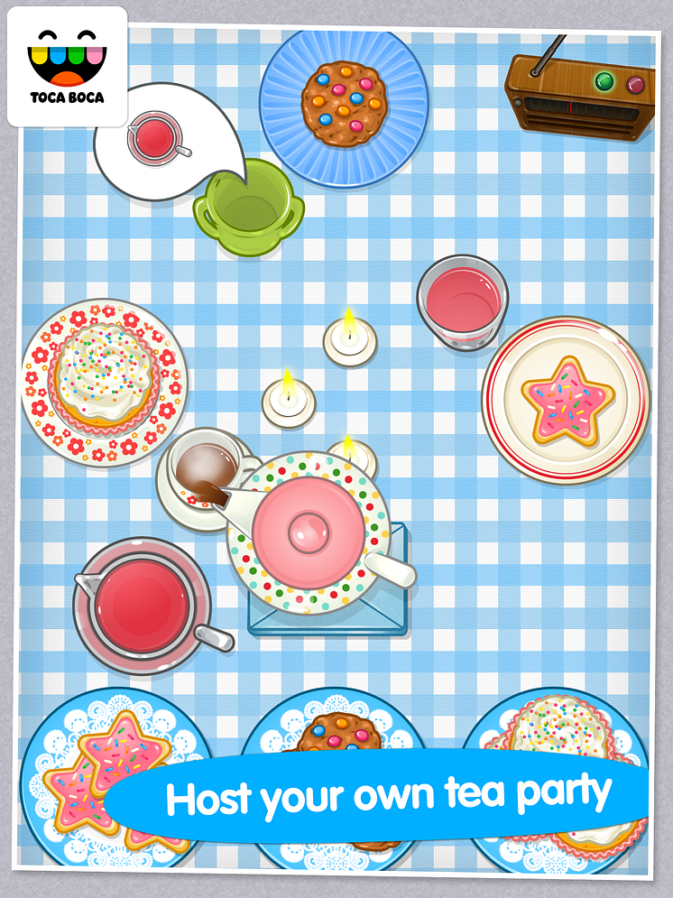 Toca Tea Party screenshot