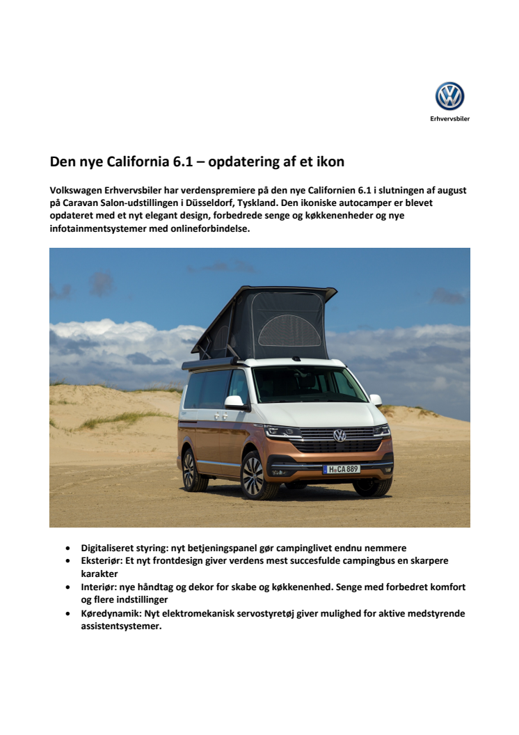 Den nye California 6.1 – opdatering af et ikon