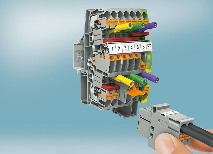 Compact Disconnect Terminal Blocks with Automatic Converter Protection