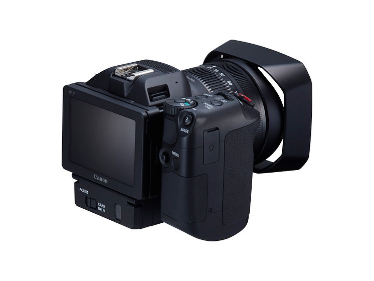 XC10 Lens Hood Back