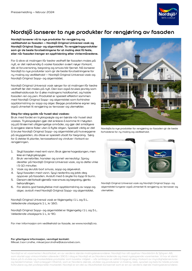 Nordsjö lanserer to nye produkter for rengjøring av fasaden_NO.pdf