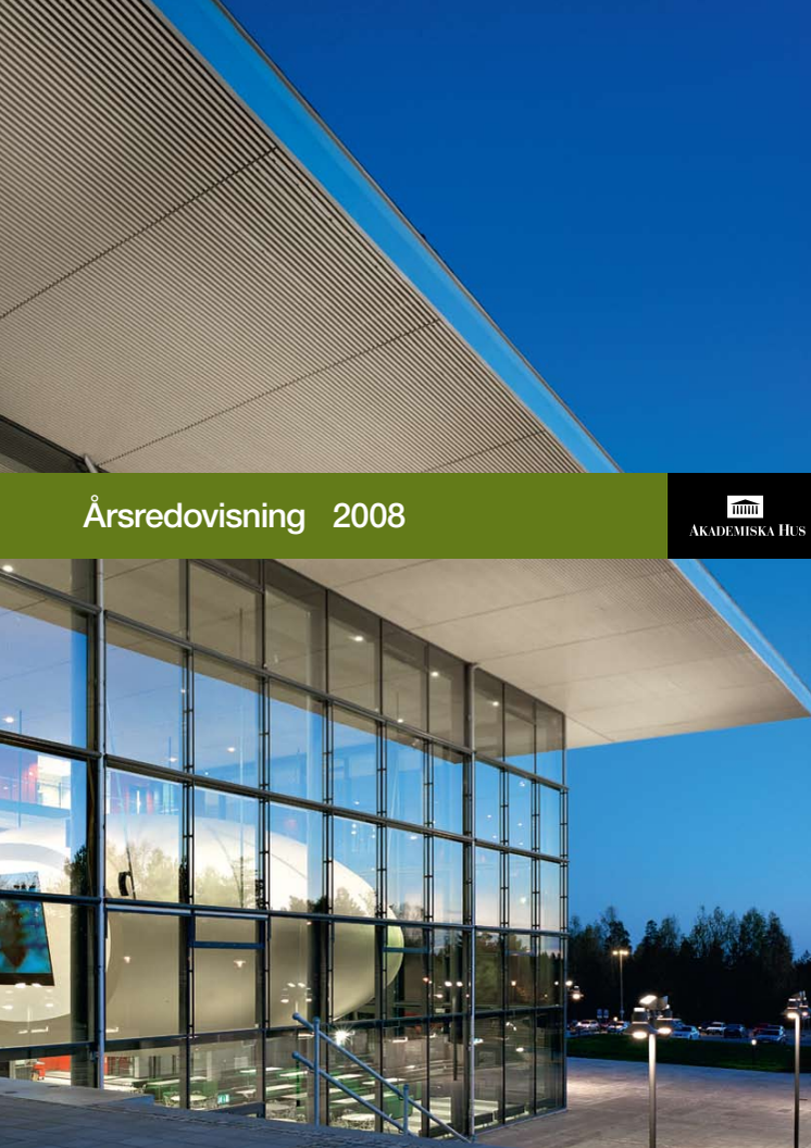 Årsredovisning 2008