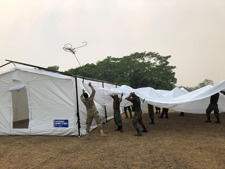 MSB:s basläger San José de Campamento, Bolivia