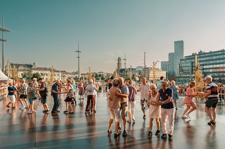 Dansbanan på Posthusplatsen