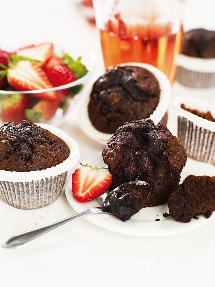 Glutenfrie Chokladmuffin fra Fria