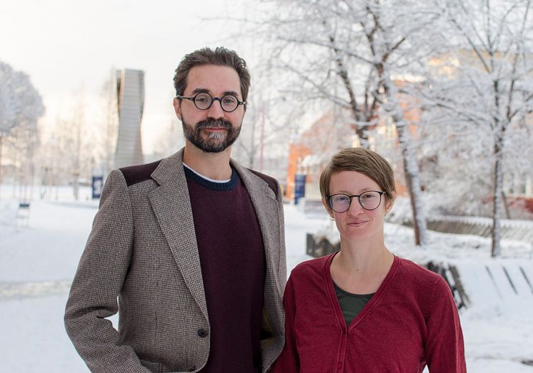 Viktor Gardelli, forskare i pedagogik och Ylva Backman, forskare i pedagogik vid Luleå tekniska universitet.