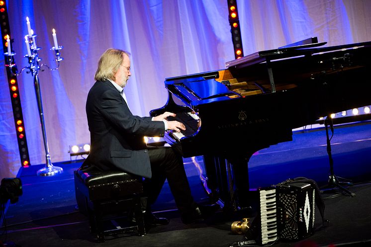Benny Andersson inviger Luleå tekniska universitets nya orgel