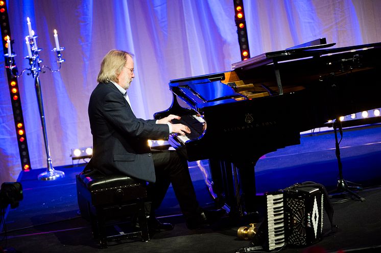 Benny Andersson inviger Luleå tekniska universitets nya orgel