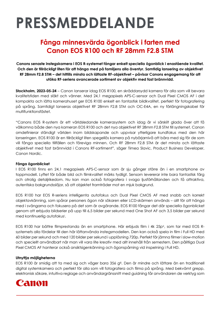 Pressmeddelande Canon EOS R100, RF 28mm F2.8 STM, OC-E4A.pdf