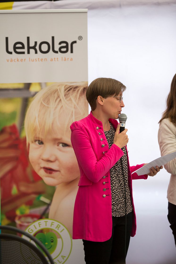 Naturskyddsföreningens moderator Cecilia Hedfors