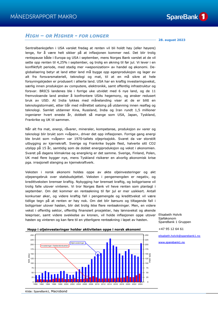 månedsrapport august 2023