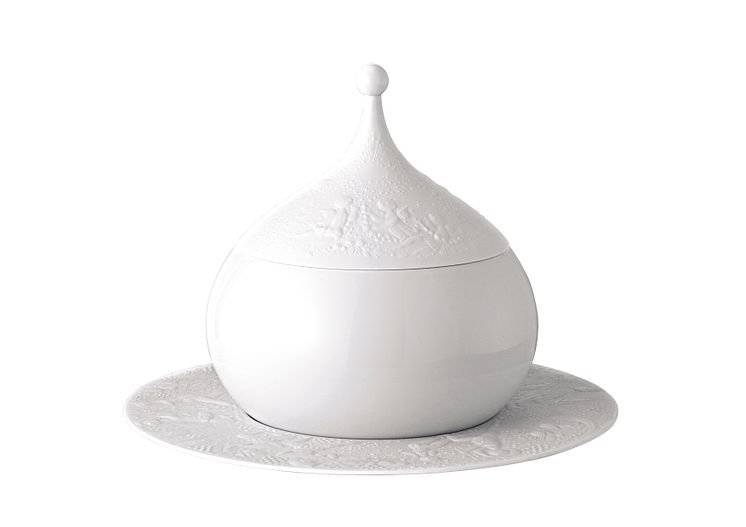 R_Zauberfloete_White_Covered_Vegetable_Bowl_With_Stand