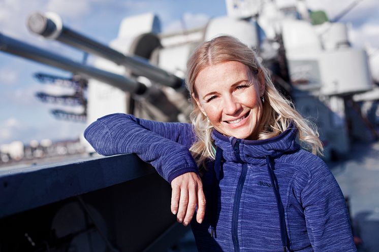 Maritimans ambassadör Annelie Pompe