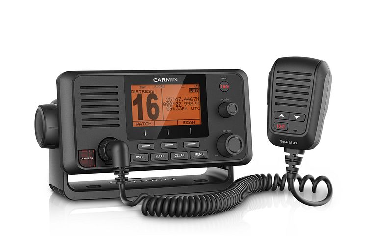 Garmin® VHF 110i og VHF 210i AIS marine radioer