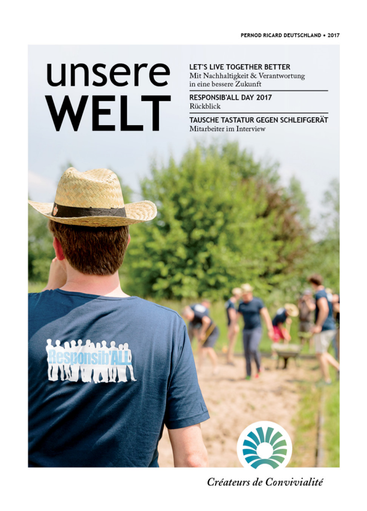 Nachhaltigkeitsmagazin "Unsere Welt" 2017