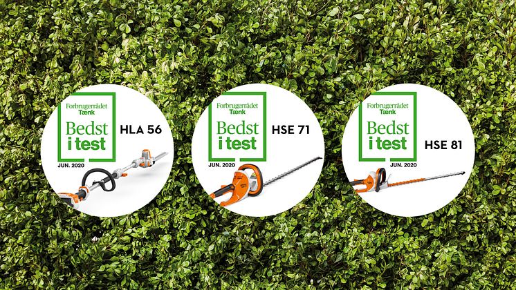 STIHL fyller pallen i test av hekksakser