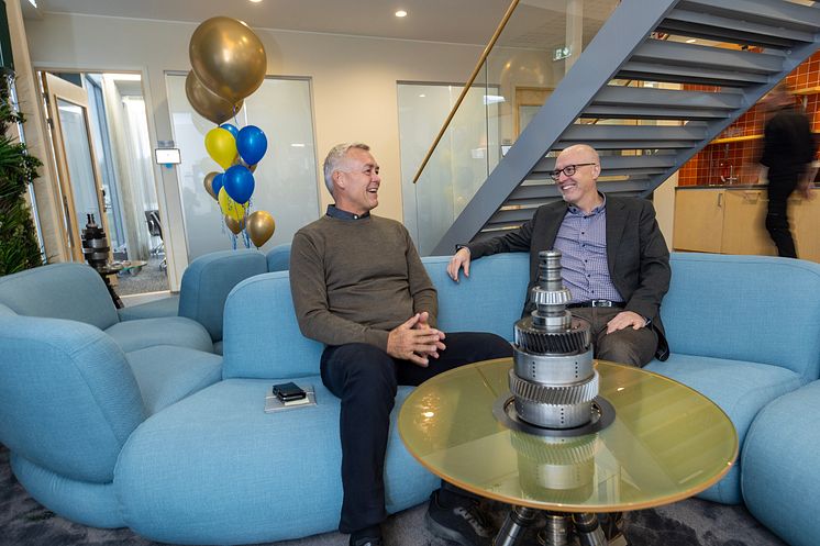 Interiör från Swecons kontor i Eskilstuna