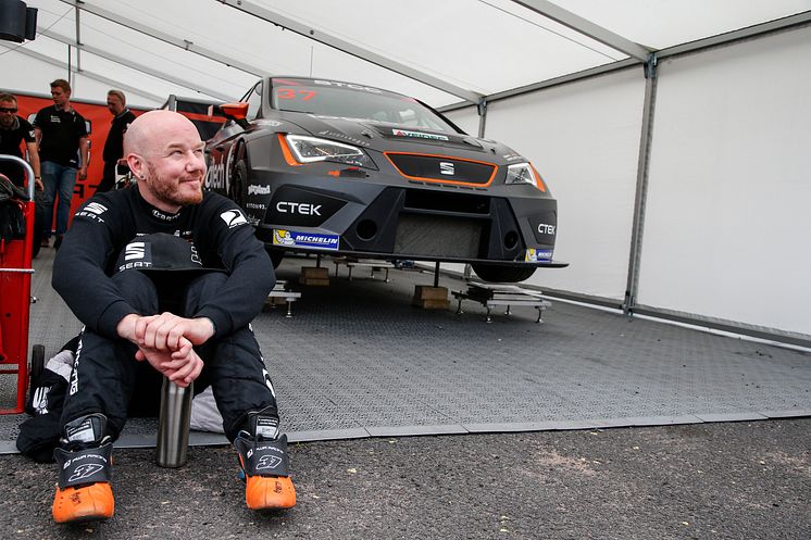 Daniel Haglöf, PWR Racing - SEAT Dealer Team. Foto: Tony Welam/STCC