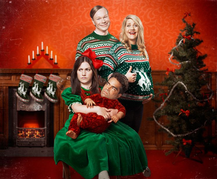 Christmas Comedy 2015! Poster David Batra, Johan Glans, Emma Knyckare & Nour El-Refai