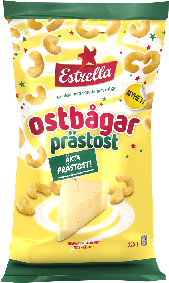 Estrellas Ostbågar Prästost