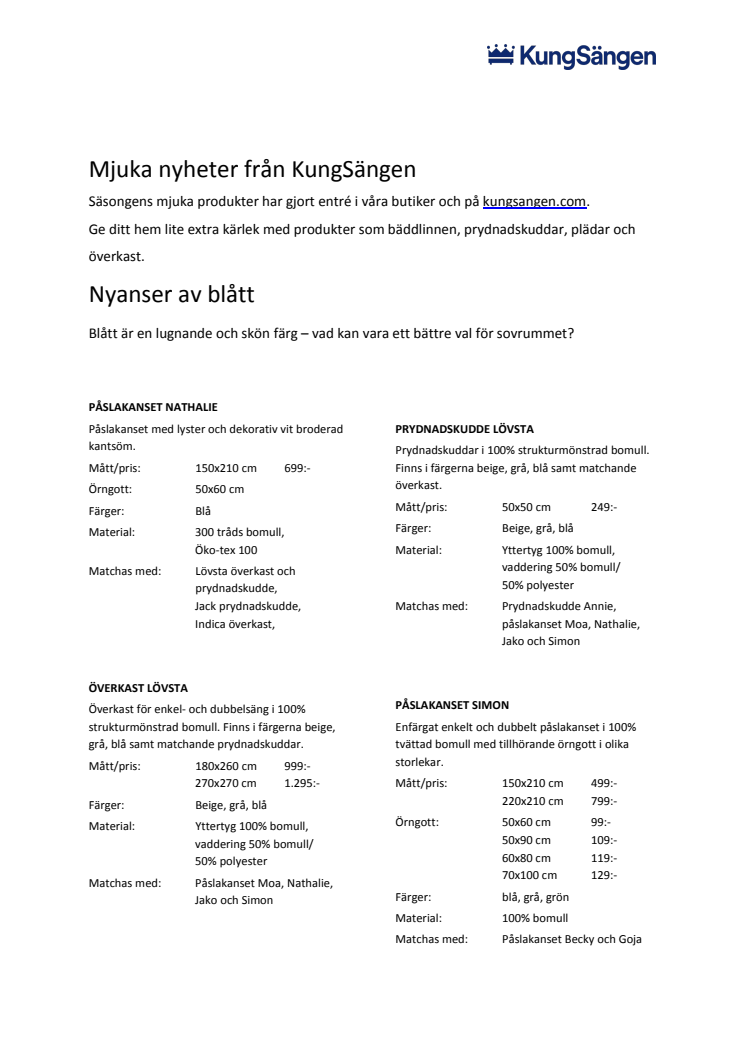 Nyanser av blått