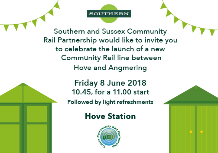 Press call to launch of new Hove to Angmering community rail partnership