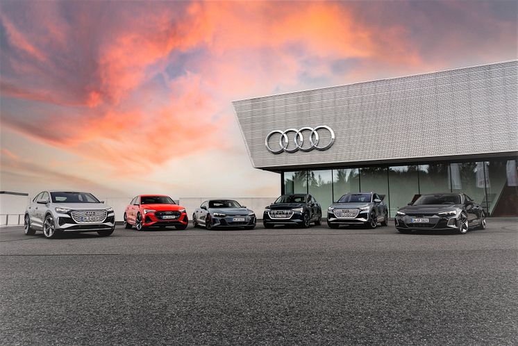 Audis elbilsprogram bidrog till sänkta CO2-värden under 2021.jpg