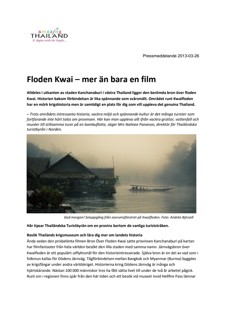 Floden Kwai – mer än bara en film