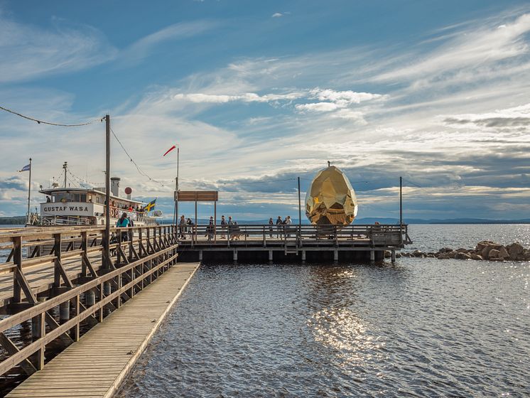 Solar Egg av Bigert och Bergström för Riksbyggen, Rättvik