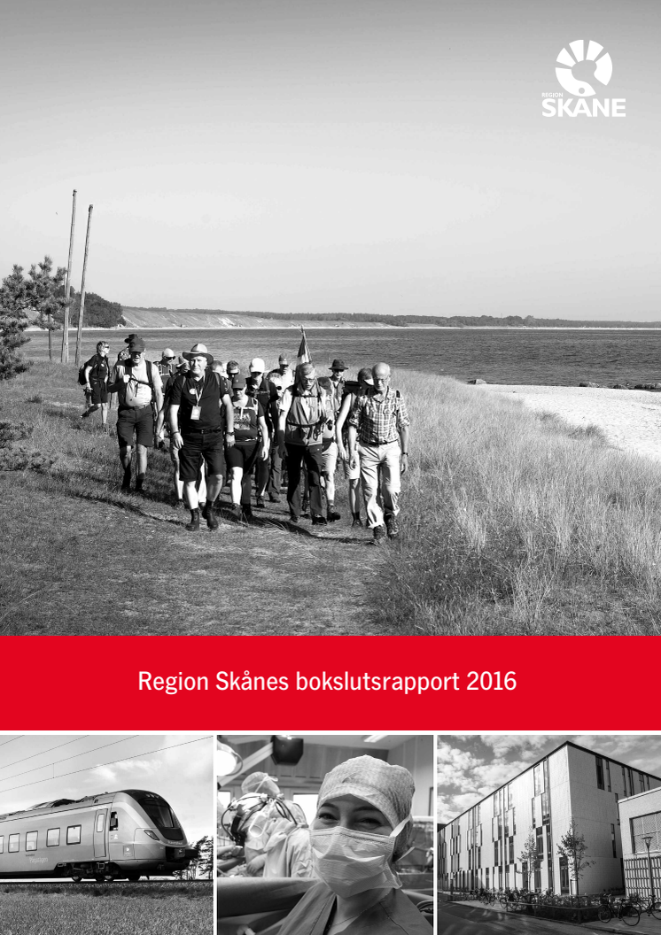 Region Skånes bokslutsrapport 2016