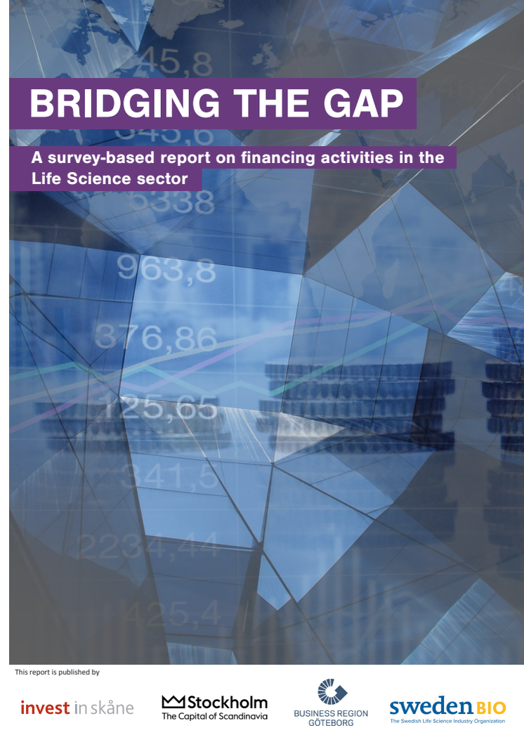 Bridging the gap – A survey-based report on financing activities in the Life Sciences sector
