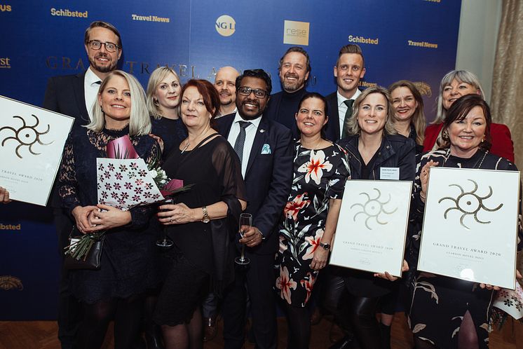 Vinnarna på Grand Travel Award 2020