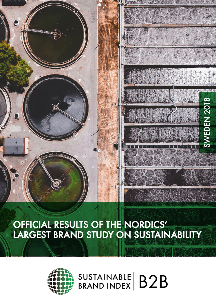 Sustainable Brand Index B2B 2018 - officiell rapport