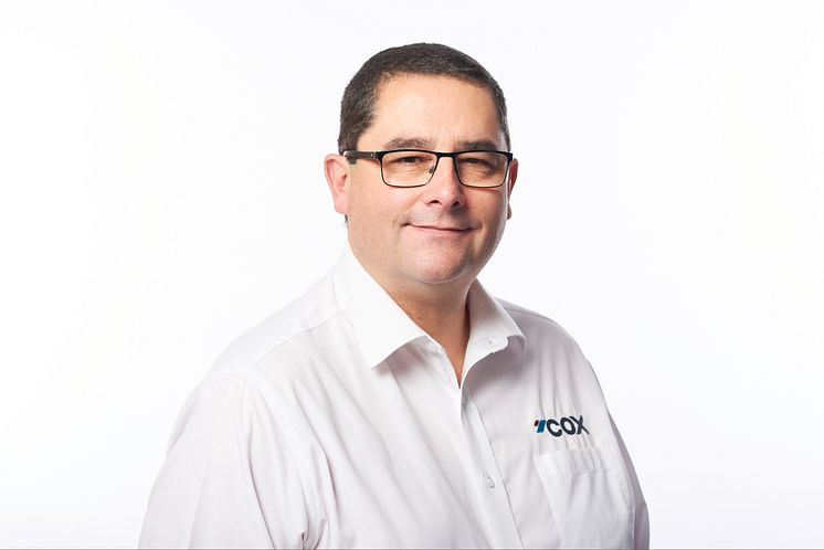 High res image - Cox Powertrain - Mark Palethorpe, CFO of Cox Powertrain 