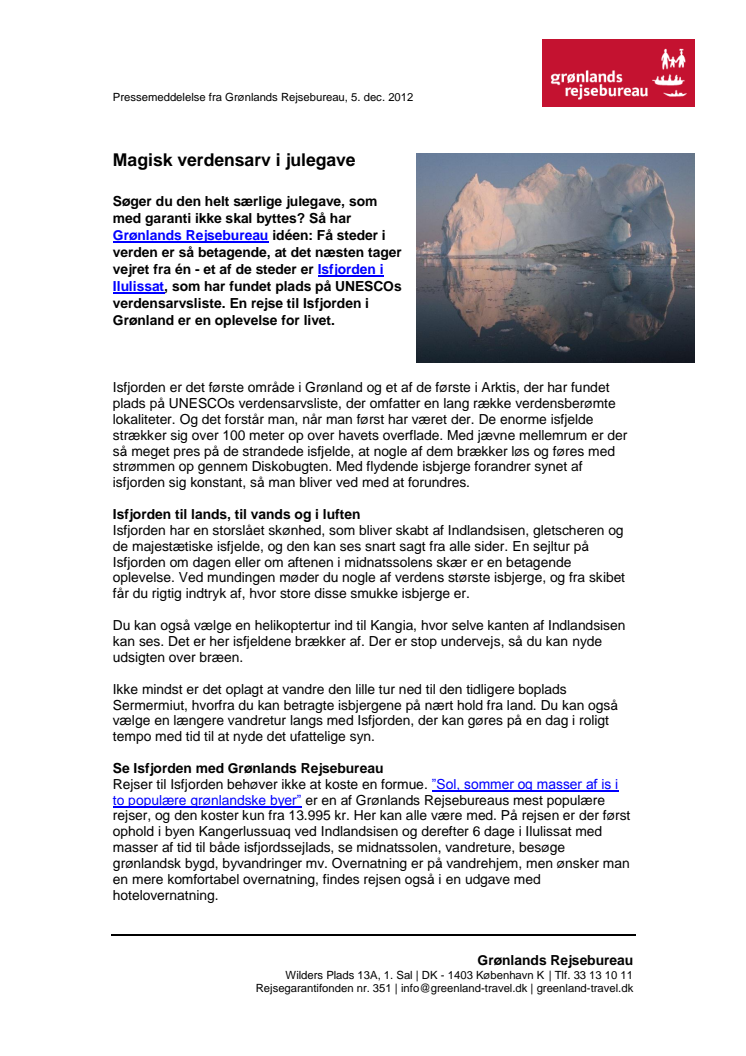 Magisk verdensarv i julegave