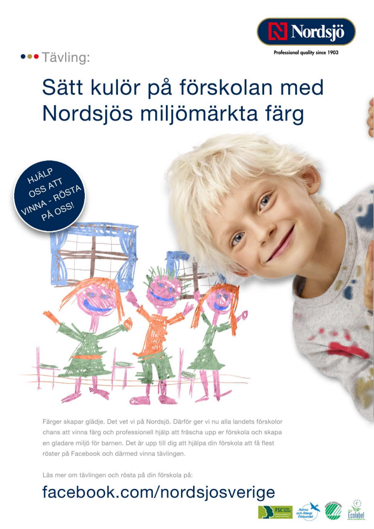 Vinn en makeover av din förskola!